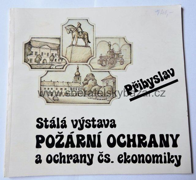 Brožura stálá výstava požární ochrany - Přibyslav