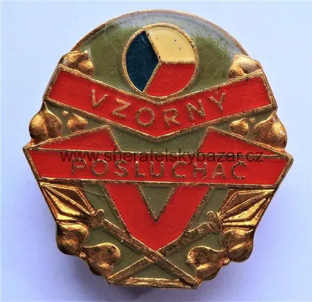 Vzorný posluchač ČSLA - Těžká verze - Značený mincovna kremnica