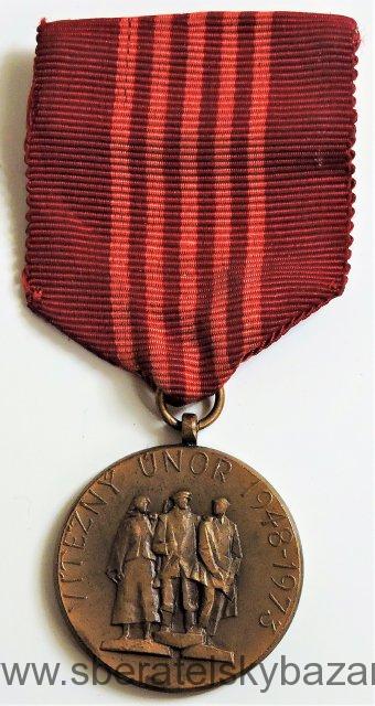 Medaile vítězný únor 1948