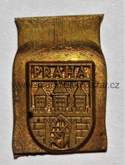 Výlisek zmetek odznaku PRAHA