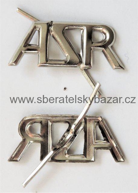 Rozlišovací znaky - ASR stříbrný