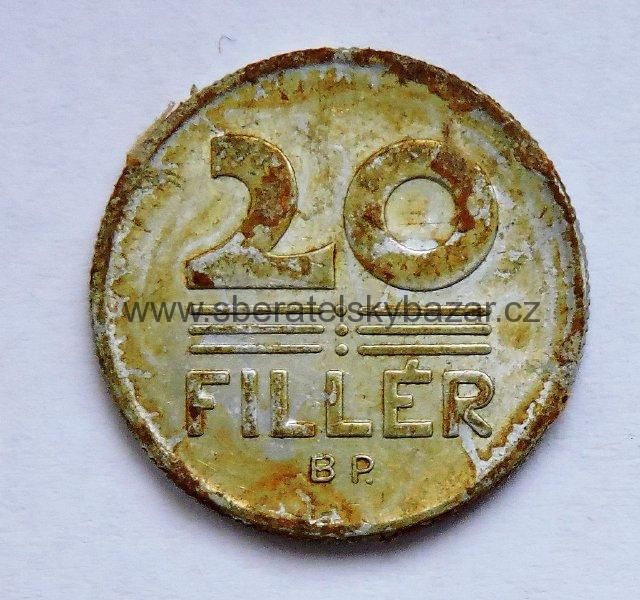 Maďarsko - 20 filler 1977