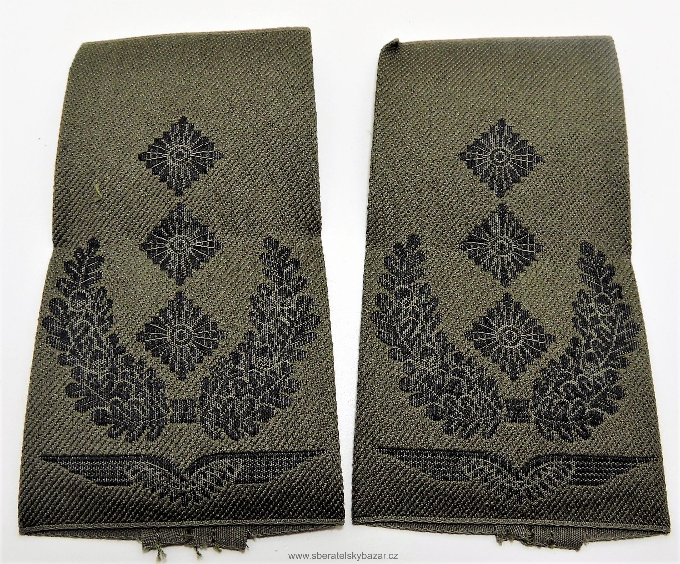 Nárameník Bundeswehr - Luftwaffe - Generalleutnant-pár