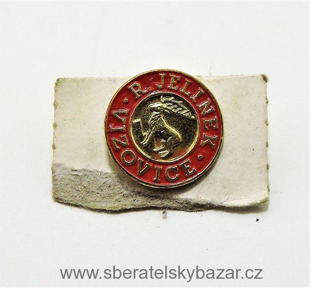 Odznak R. JELÍNEK - VIZOVICE - PIN