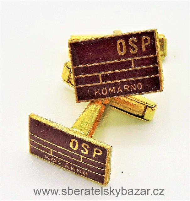 Manžetový knoflík OSP - Komárno - pár