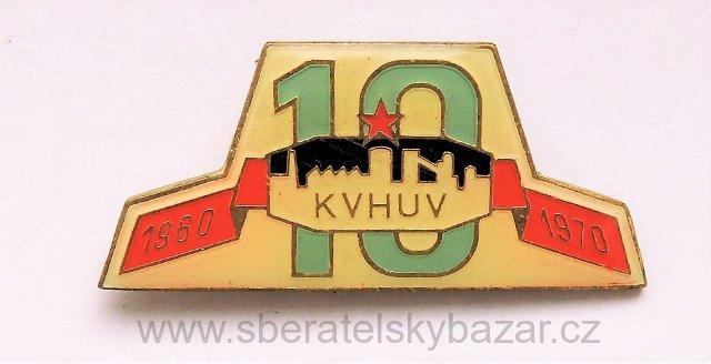 Odznak kvhu 1960-1970
