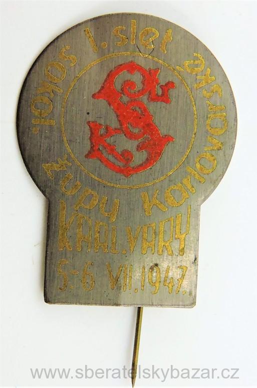 I slet sokol. župy Karlovarské 1947