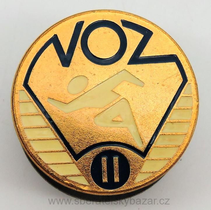 Odznak ČSLA - VOZ II¨- modrý