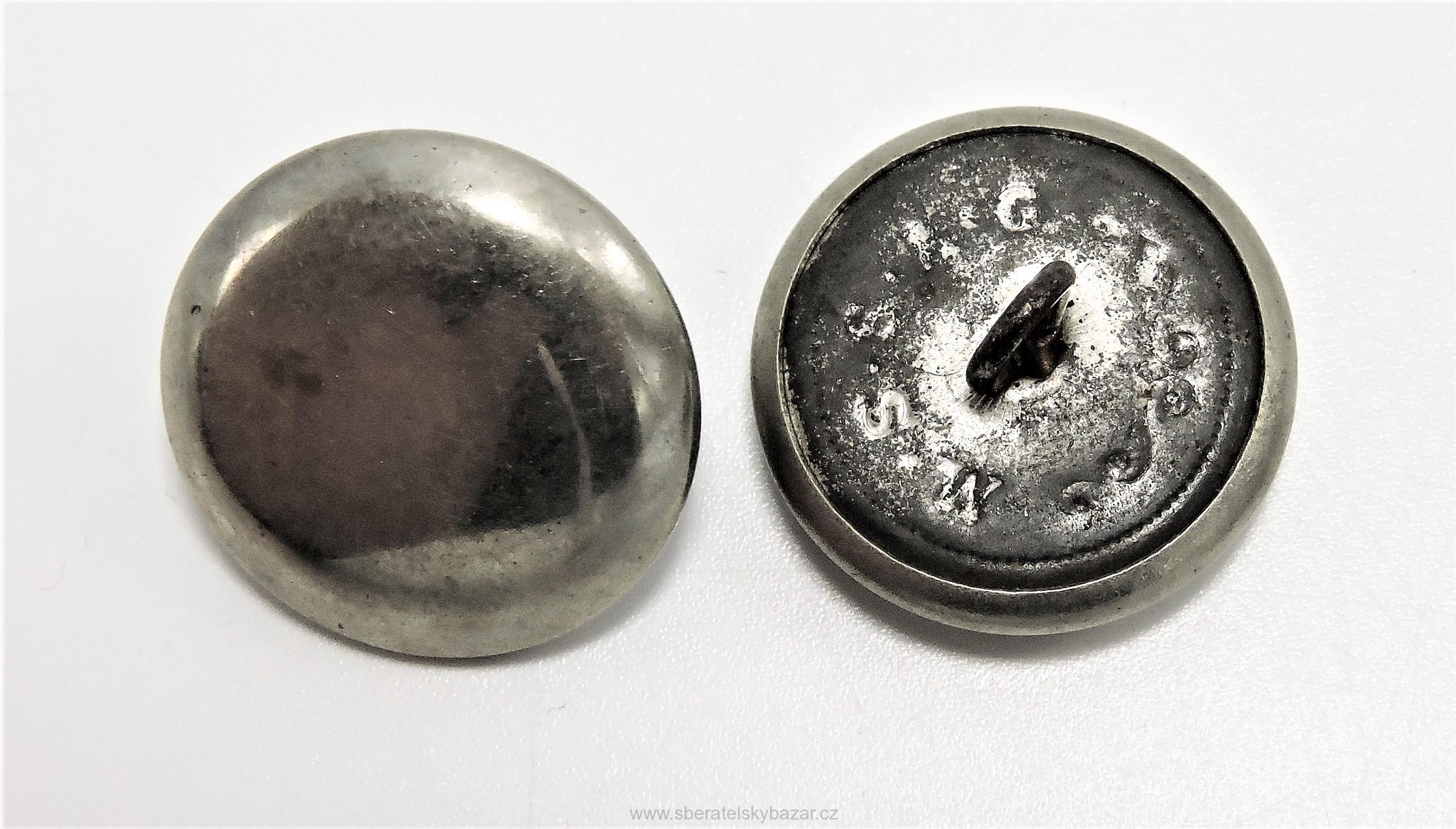 Knoflík RU - 22mm MSSAG - 1ks