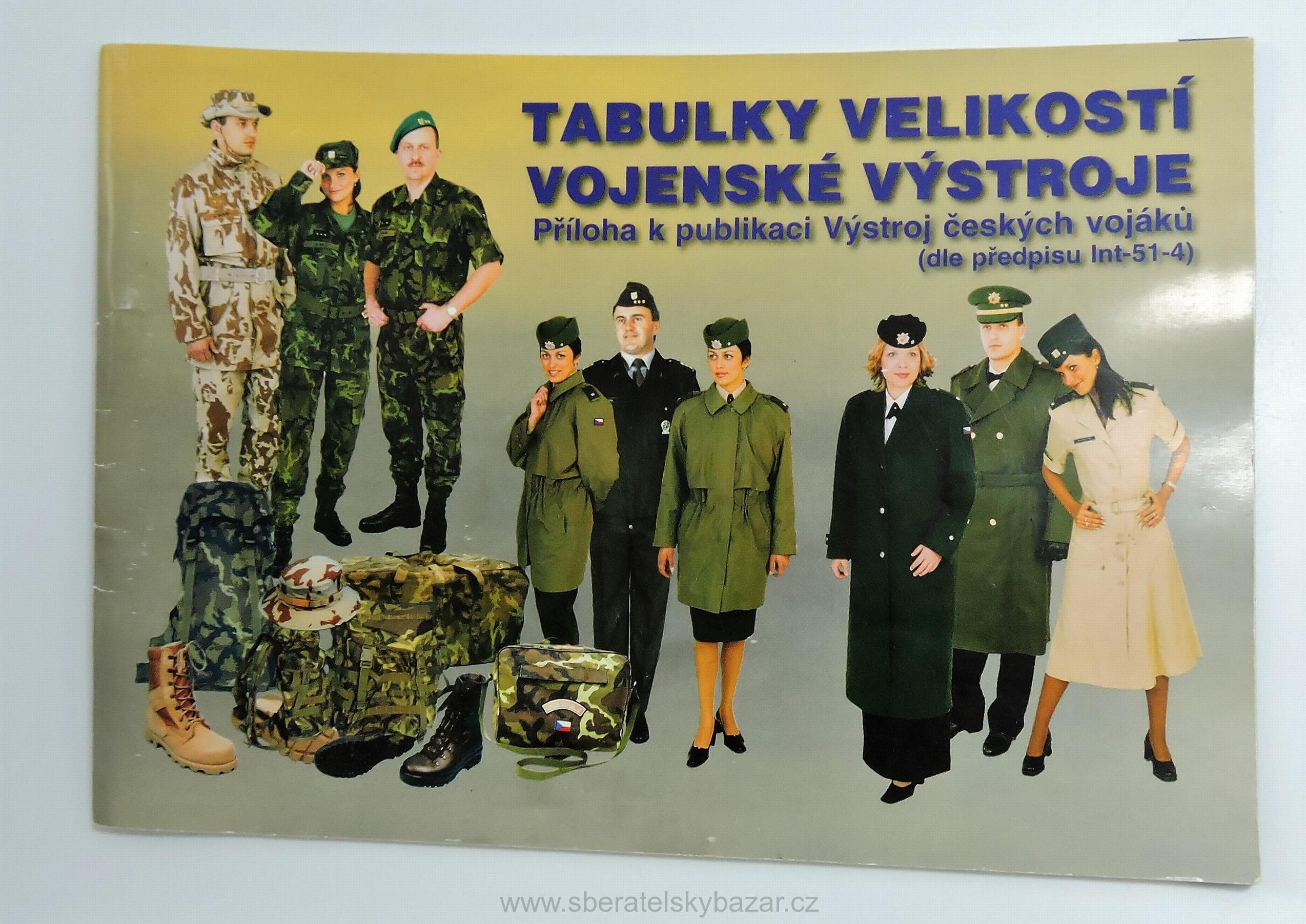 Velikosi výstroje AČR