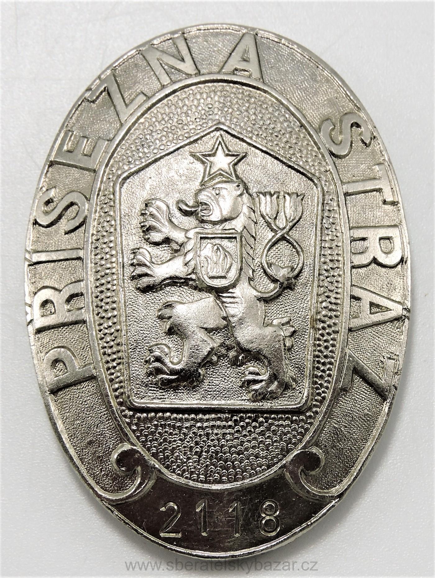 Odznak "placka" - Přísežná stráž 