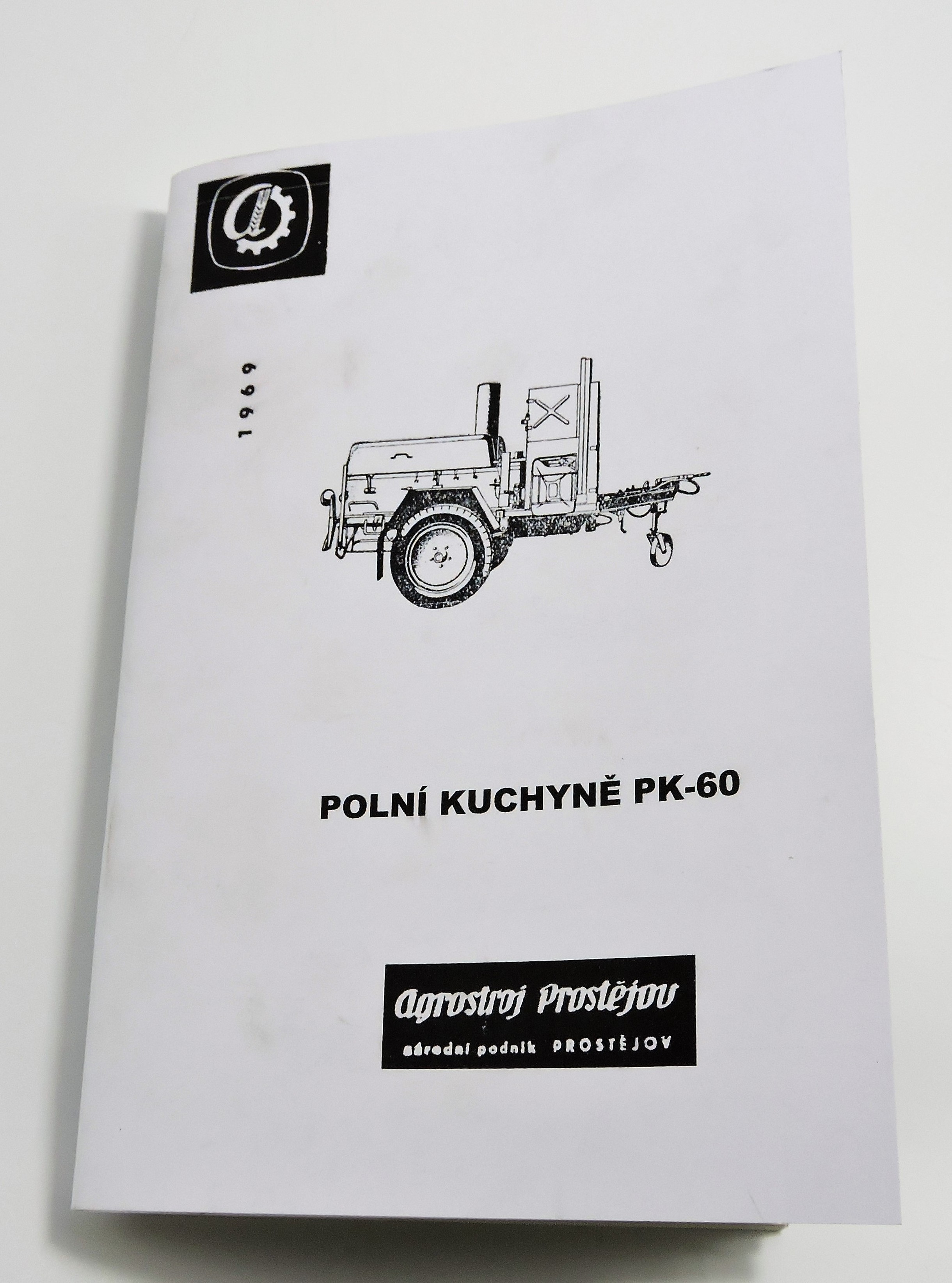 Příručka Polní kuchyně PK-60 - Reprint (Replika)