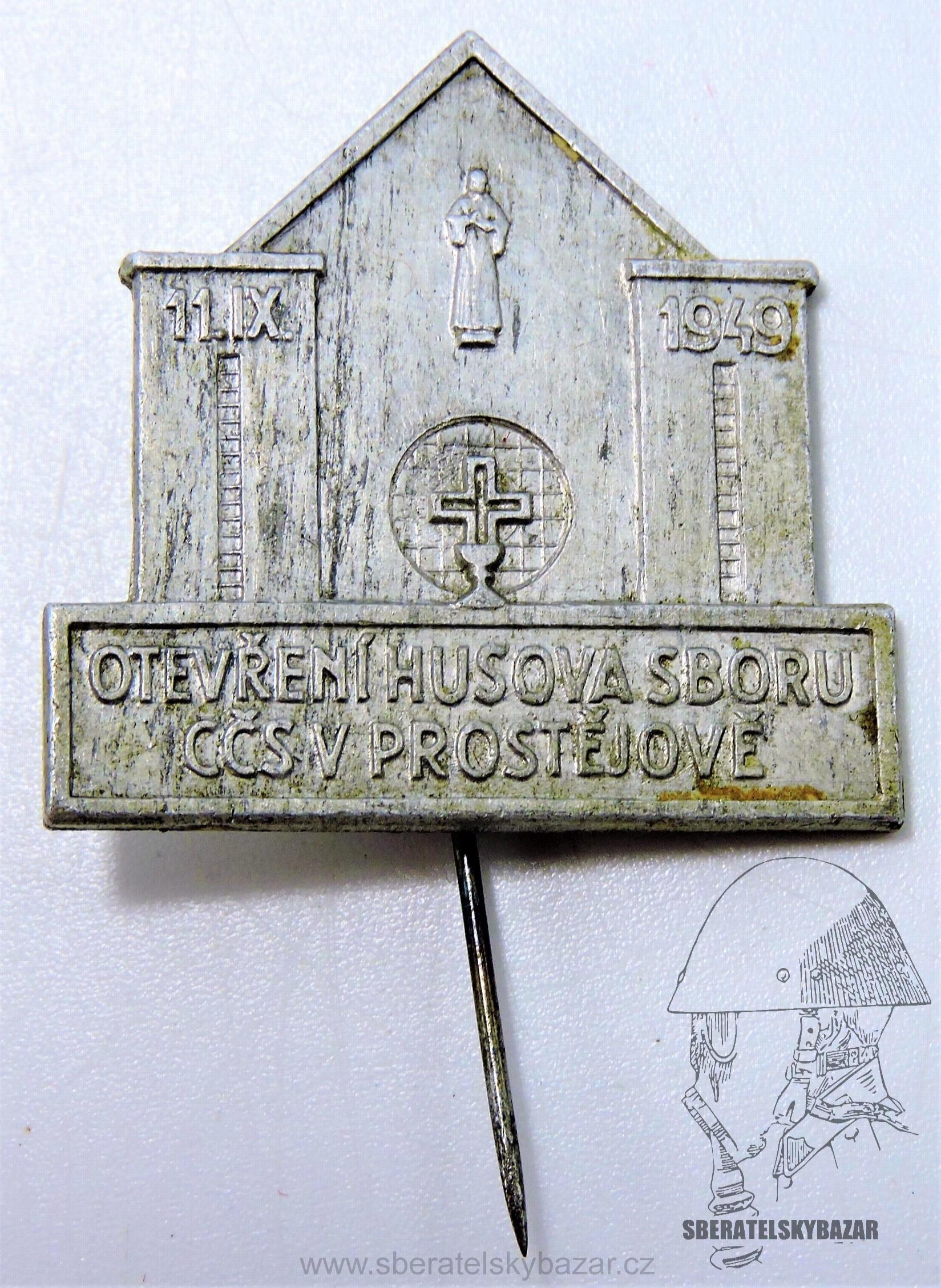 Otevření Husova sboru Církve československé v Prostějově 1949