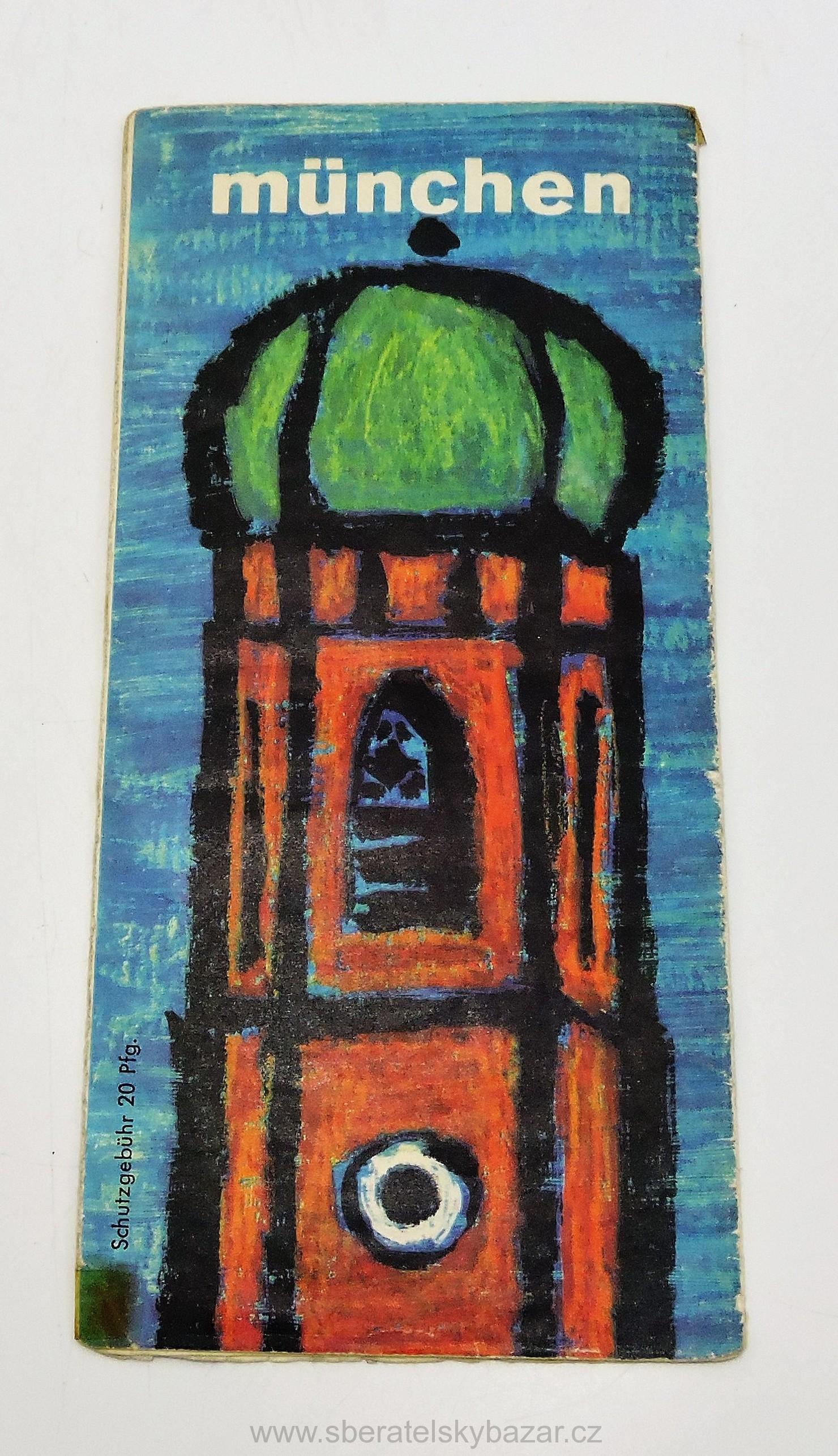 Průvodce Mnichov cca. 1970