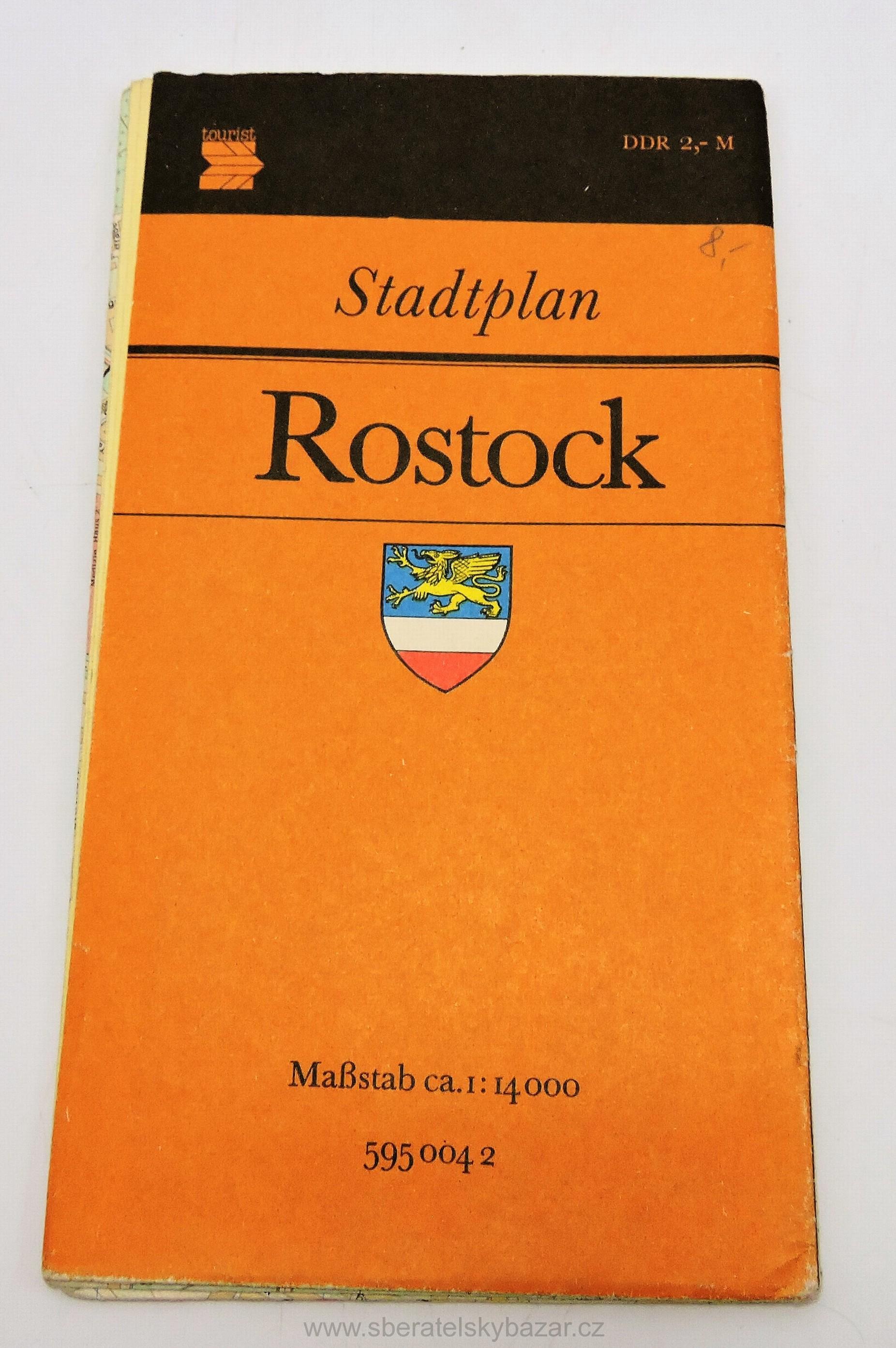 Plán města ROSTOCK