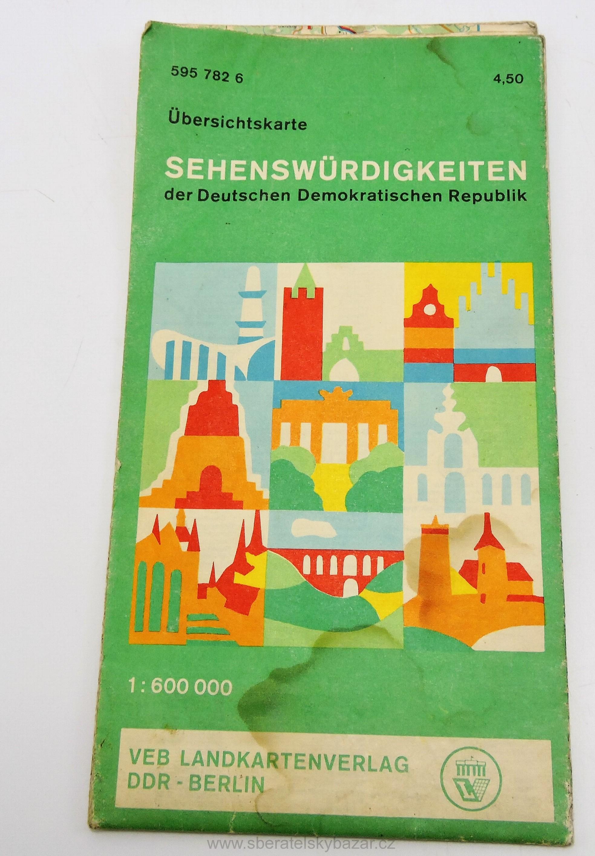 Průvodce sehenswurdigkeiten der DDR 