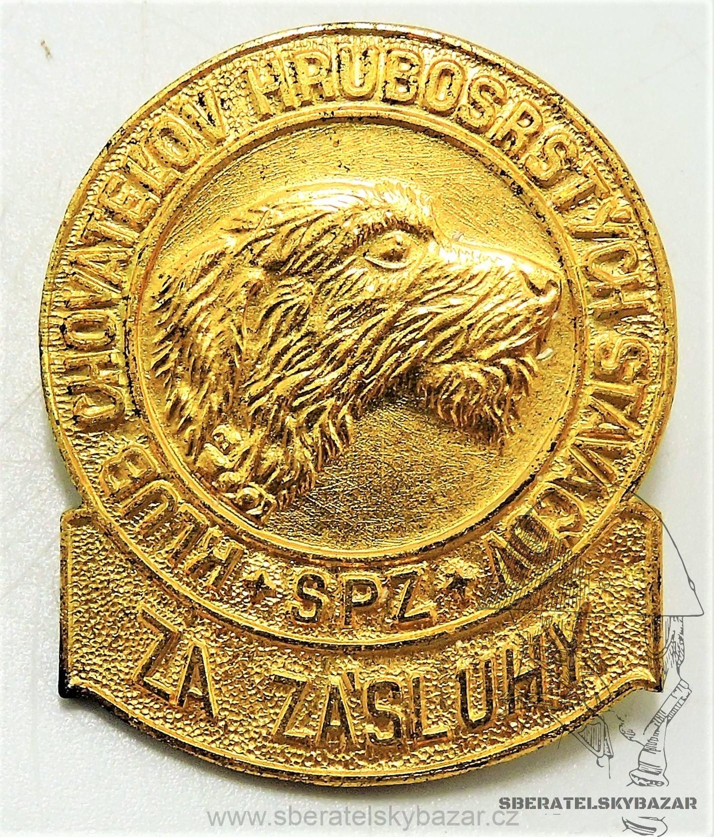 Klub chovatelov hrubostých stavčov - SPZ - ZA ZÁSLUHY