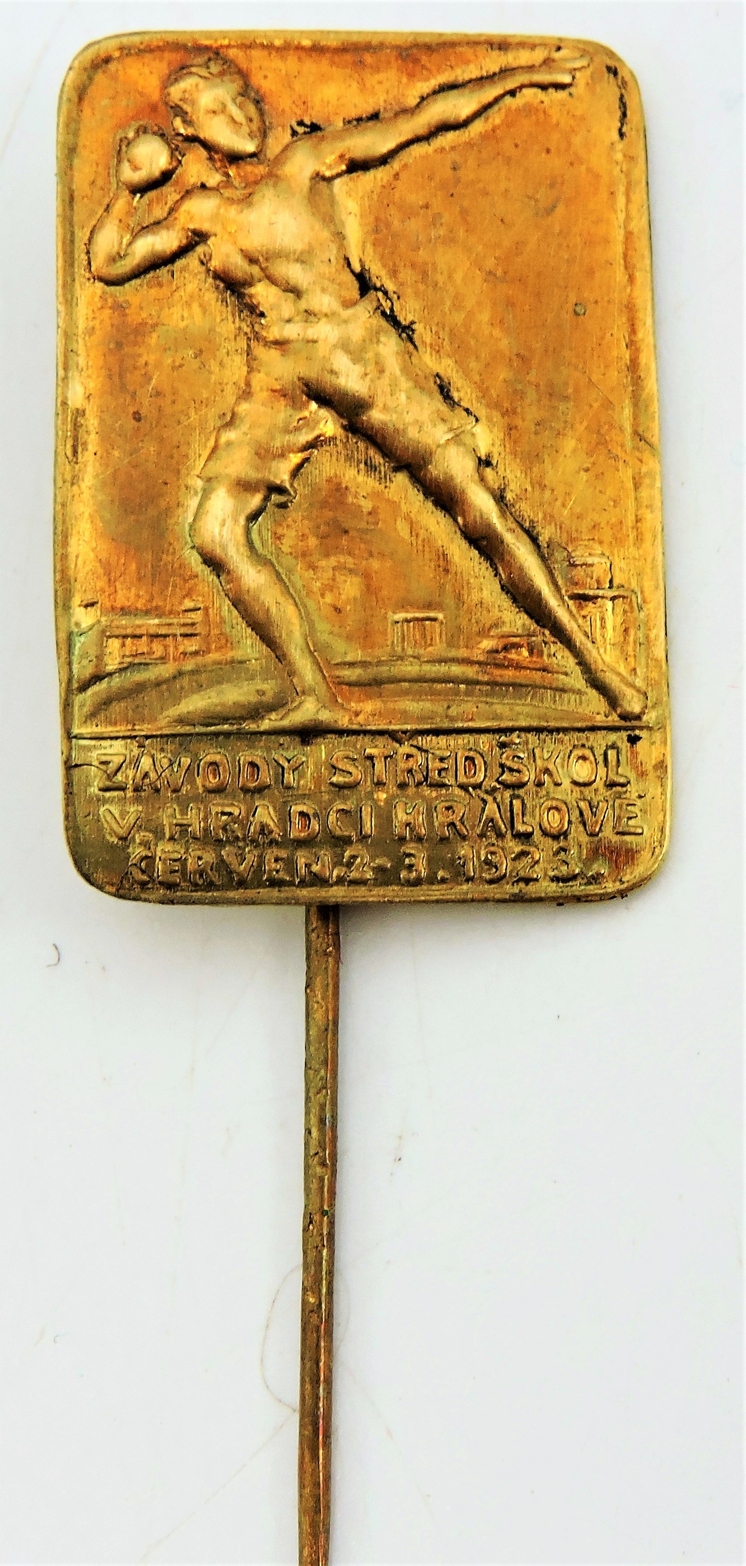 Závody střed. škol v Hradci králové 1923