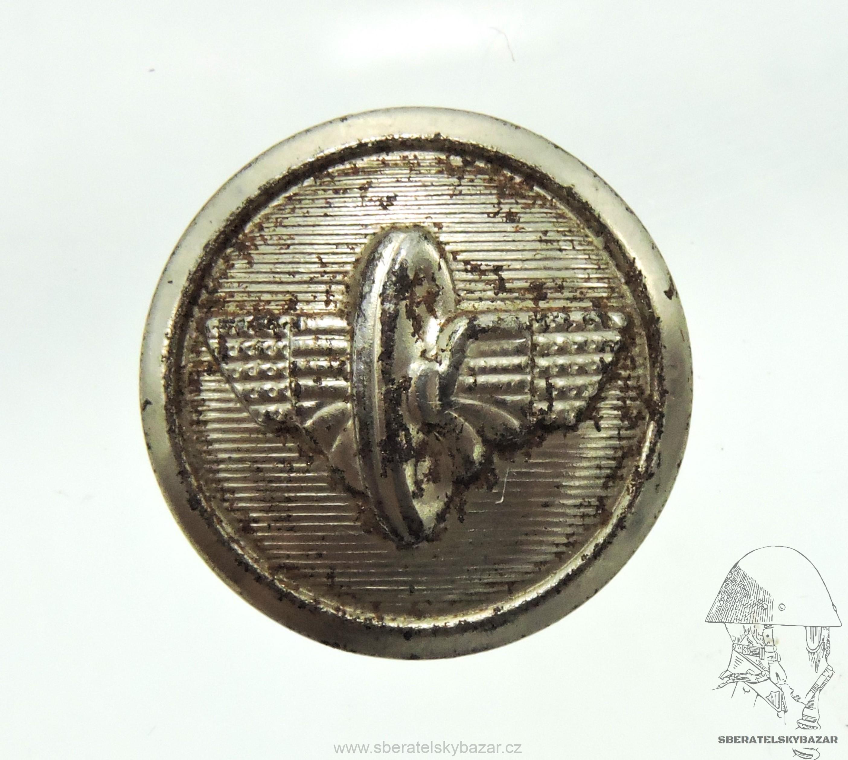 Knoflík ČSD - 22 mm