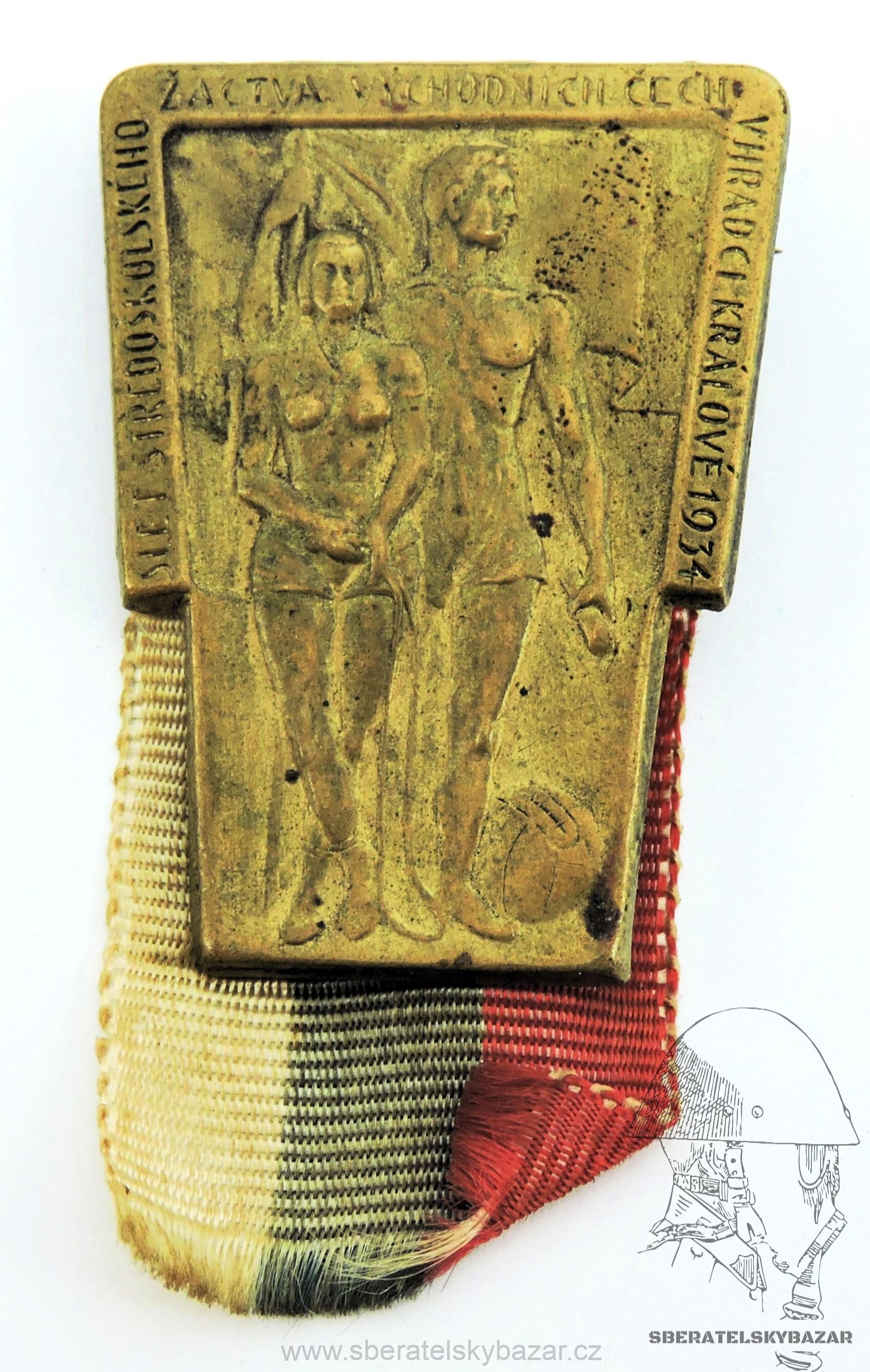 Slet středoškolského žactva v Hradci Králové 1934