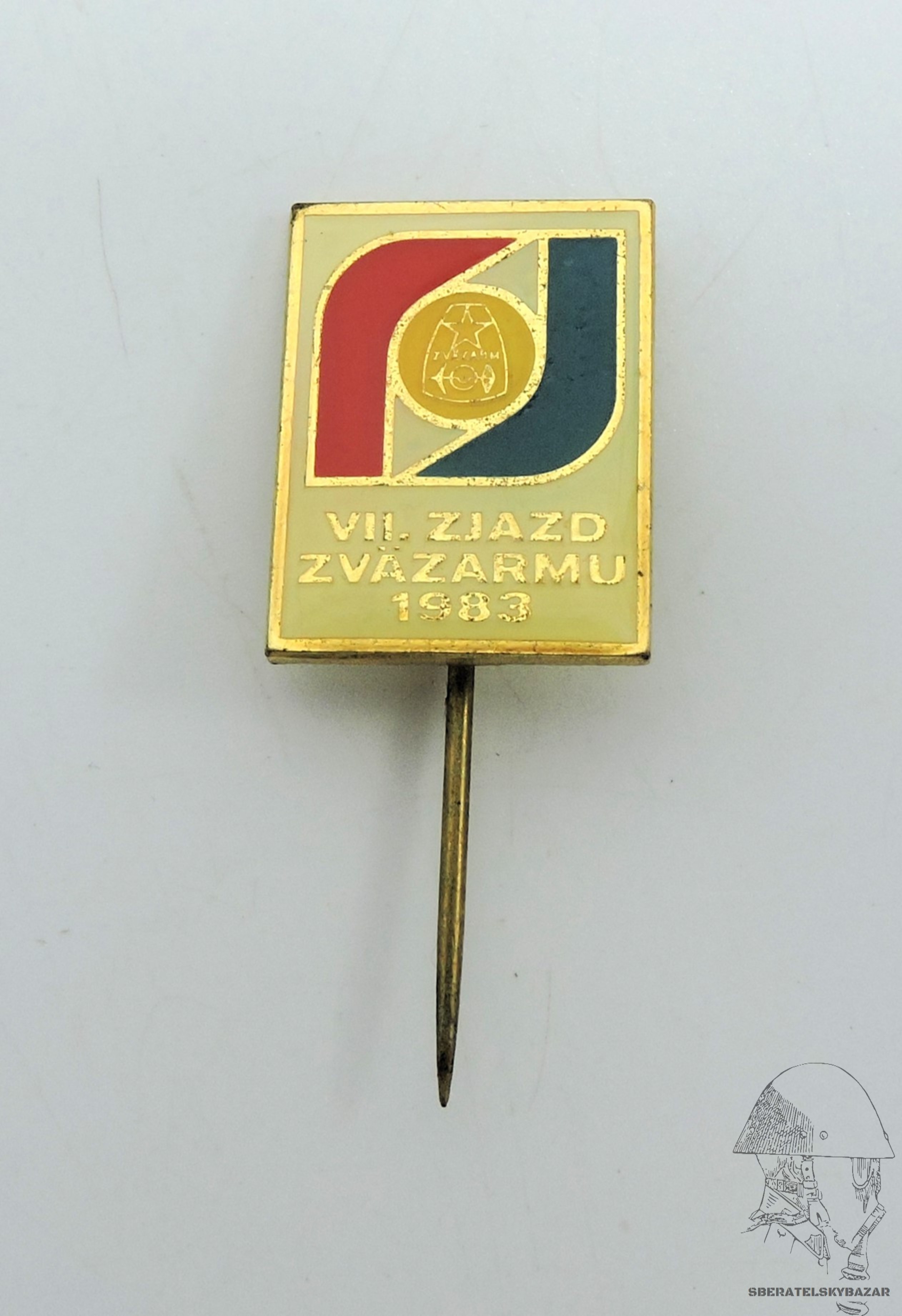 Odznak zjazd zvazarmu 1983