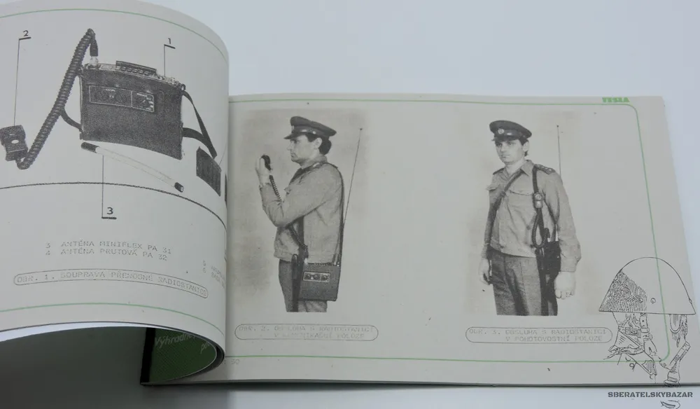 Návod radiostanice PS PZ 31 - SNB - reprint
