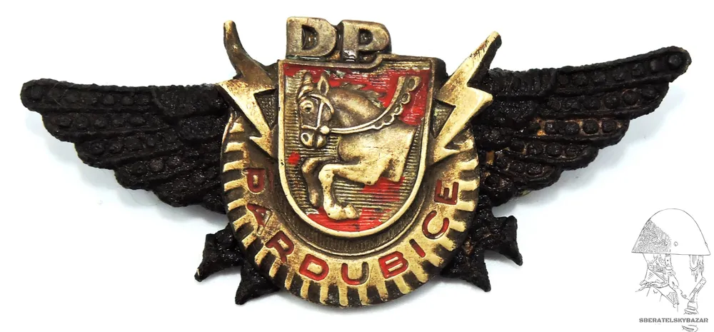 Čepicový odznak Dopravní podnik Pardubice