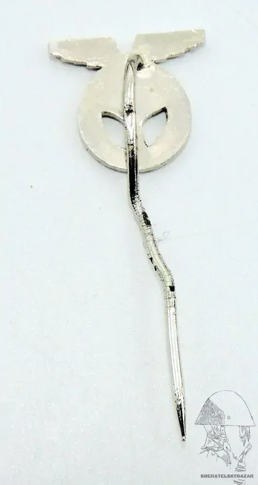 Stříbrná miniatura letecký technik - ČSLA