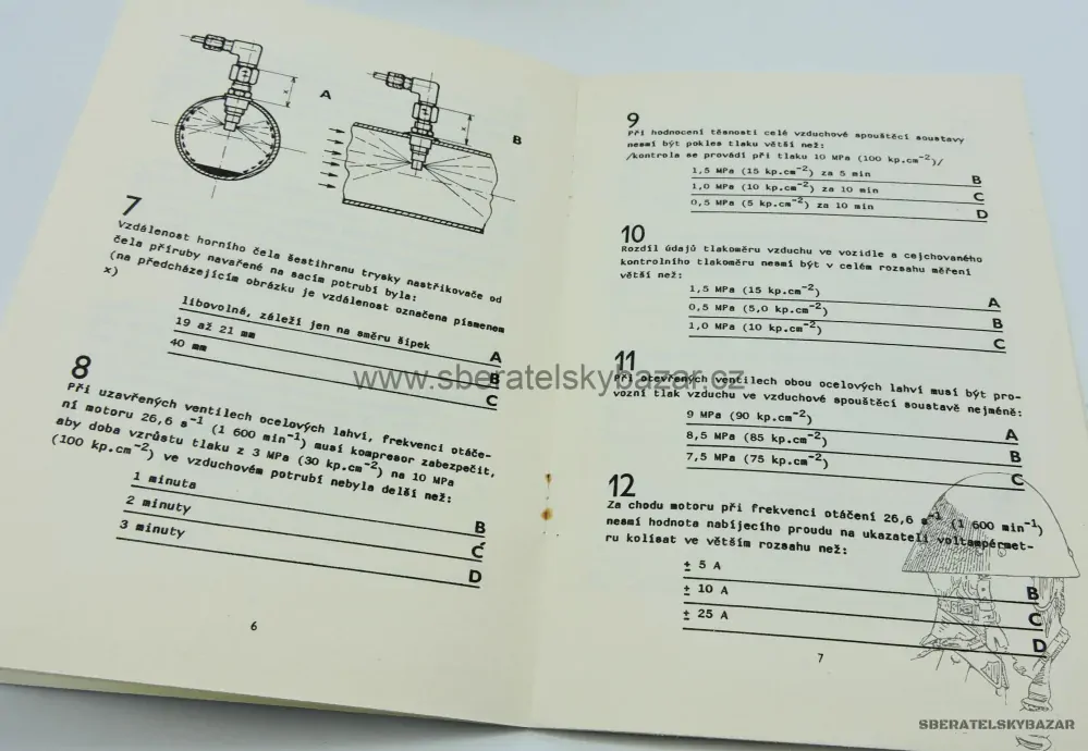 Hodnocení technického stavu Tanku T-55A