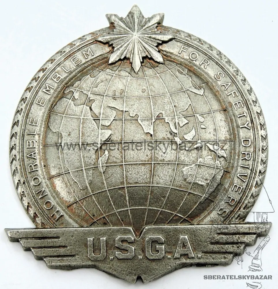 Honorable emblem for safety drivers U.S.G.A 