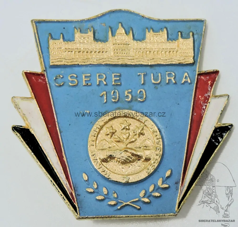 Odznak - MAĎARSKO csere tura 1950
