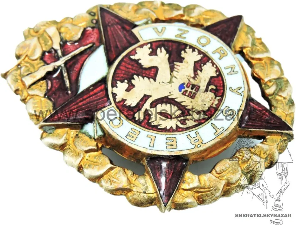  Odznak vzorný střelec ČSLA