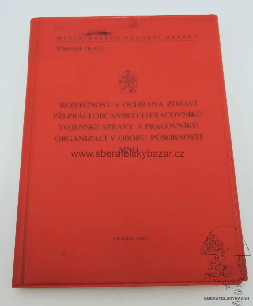 Originál předpis Bezpečnost a ochranna zdraví - 3x sešit