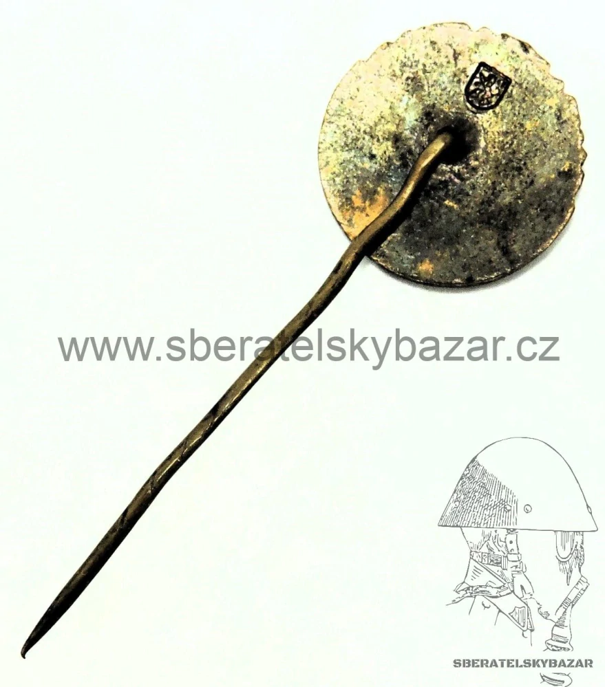 Miniatura střeleckého odznaku - značená Lev