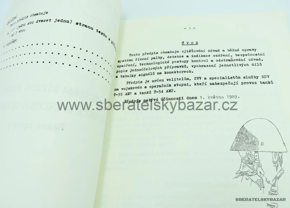 Předpis Systém řízení palby a detekce a indikace ozáření
