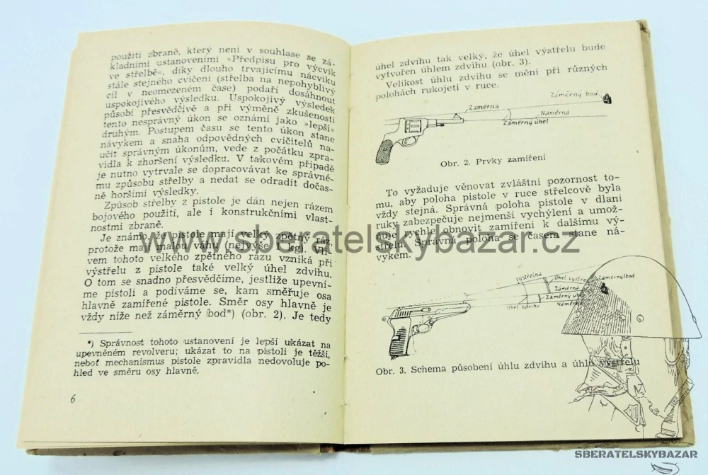 Předpis Pom-pěch-16 ČSLA - Střelba z pistole (vz 52) Technika střelby
