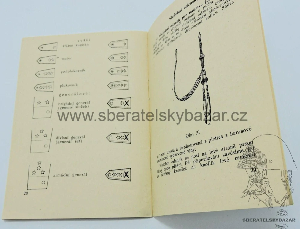  Výstrojní předpis ČSLA vz.45 - originál 
