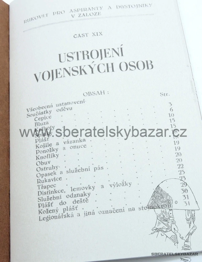 Výstrojní předpis ČSLA vz.45 - reprint