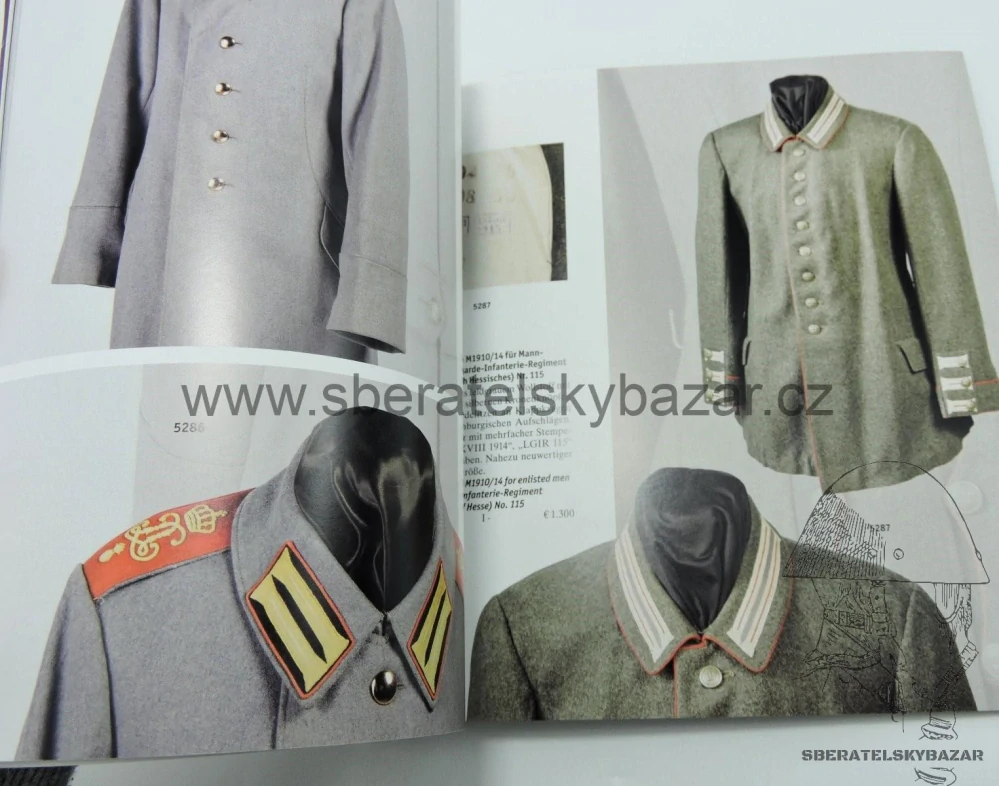 Katalog Hermann Historica - Císařská armáda ve Feldgrau