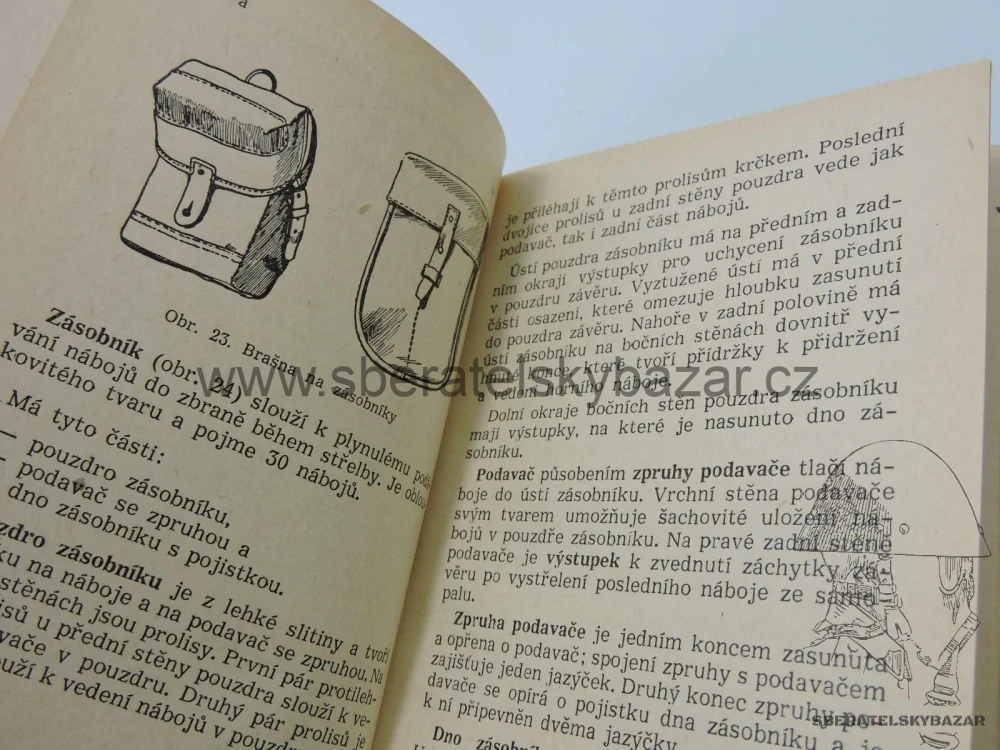 Předpis - Výcvik ve střelbě ze Samopalu vz.58 