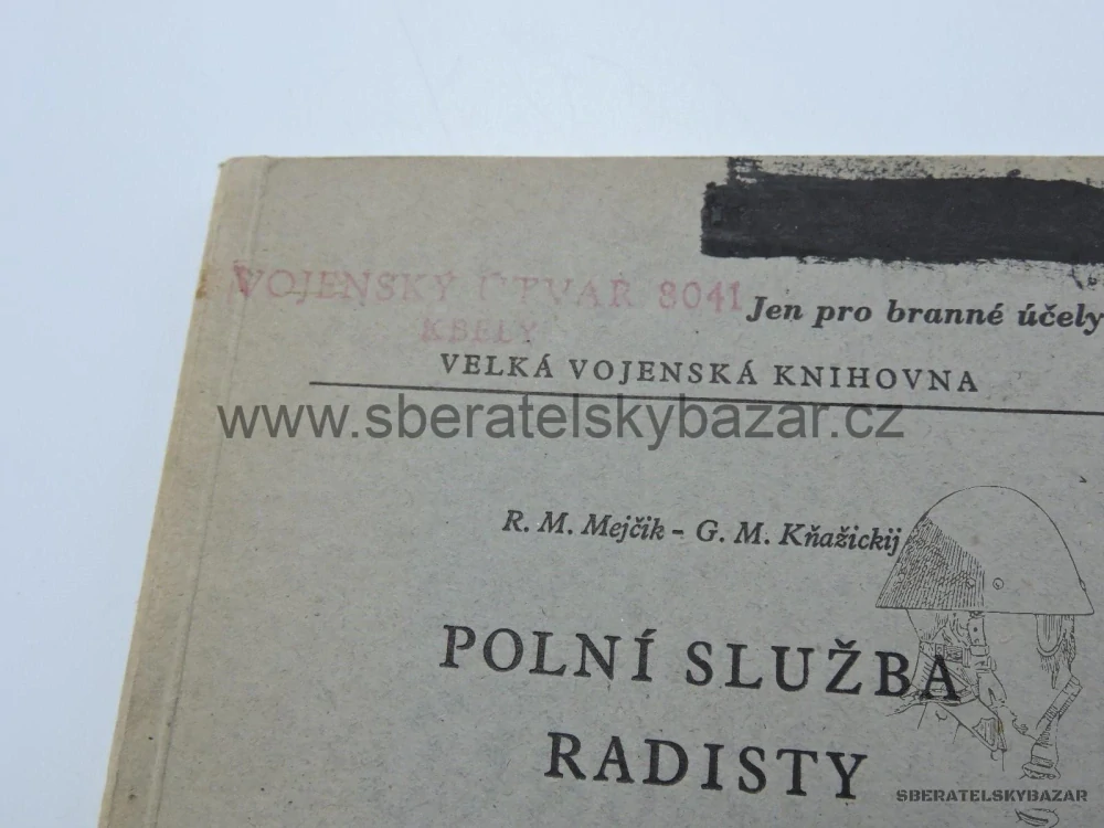 Předpis - Polní služna radisty 1952
