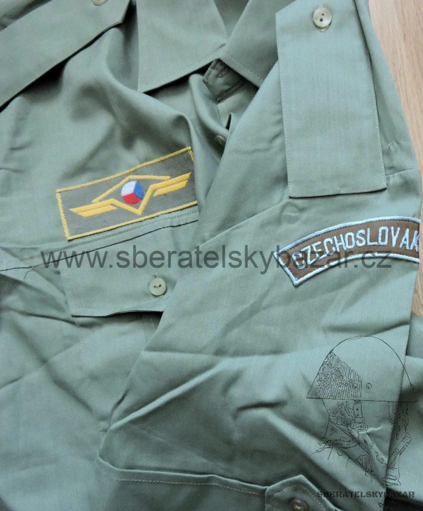  Košile letní ČSR - Mise CZECHOSLOVAKIA 