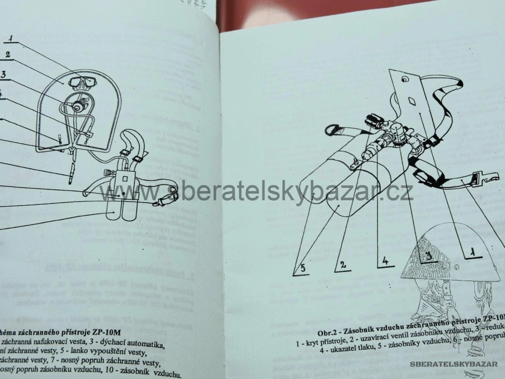 Příručka Zachranný přístroj ZP-10M