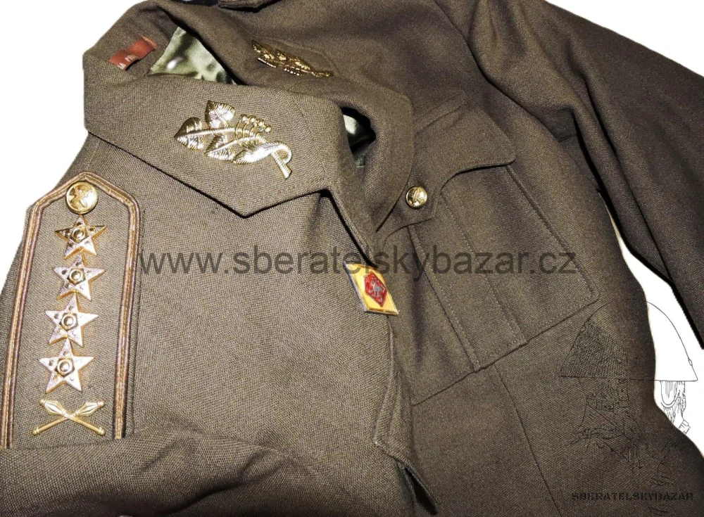 Blůza ČSLA generál 60. léta
