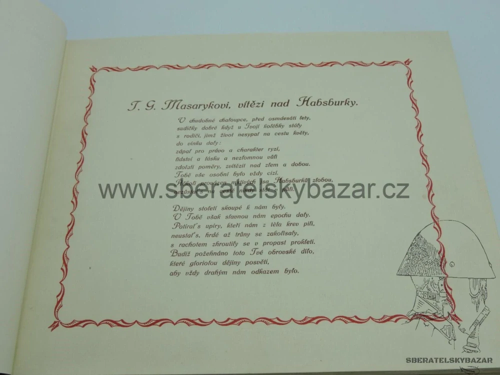 Pamětní album ČS sociální demokracie – Vídeň, cca 1930 | podpisy, razítka