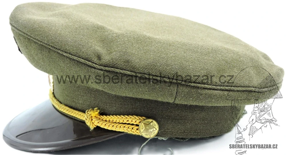Čepice brigadýrka hradní stráž ČSSR