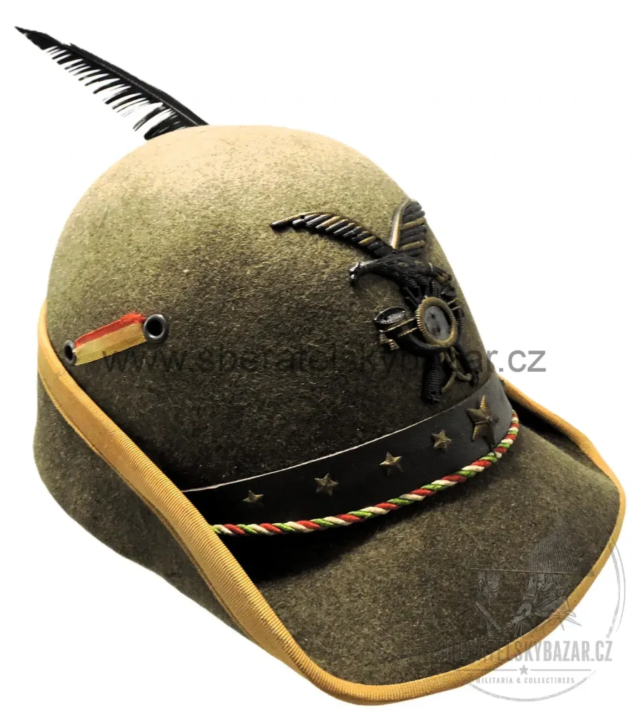 Itálie – Klobouk Alpini