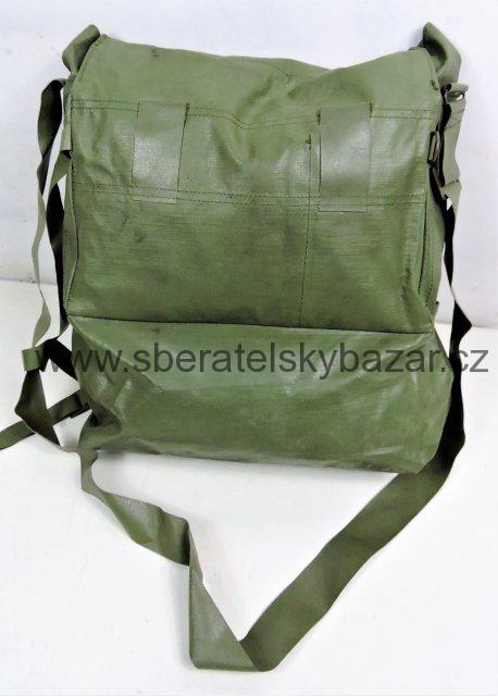 Brašna na Masku m10 třetí model světle zelený knoflíky