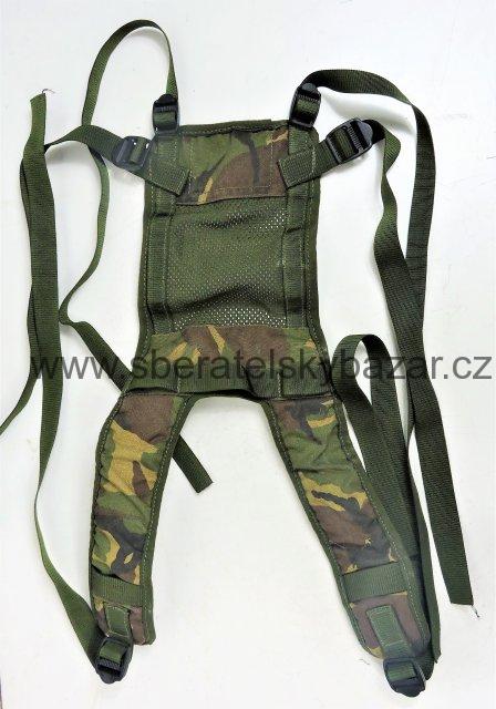Nosné kšandy britské PLCE Yoke Main DPM Webbing System Kombat
