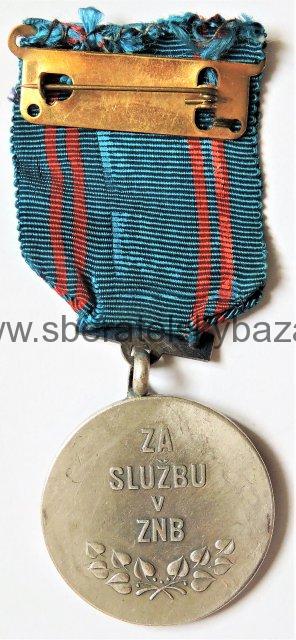 Medaile za službu v ZNB